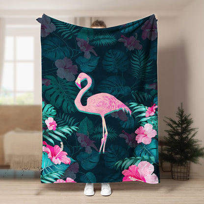 Flamingo NT290818F Sherpa Fleece Blanket
