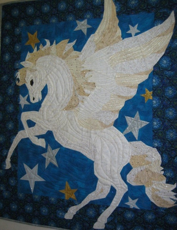 Flight Of Pegasus CLT2512137H Quilt Blanket