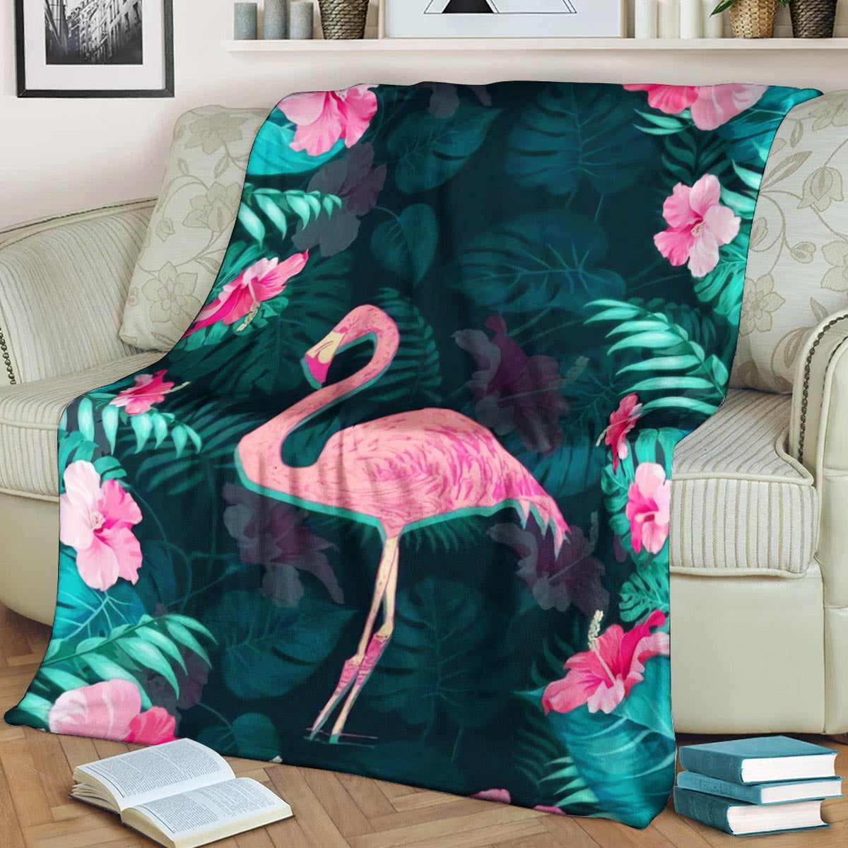 Fllamingo BL280828F Sherpa Fleece Blanket