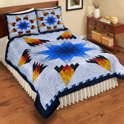 Floating Star Quilt Bedding Set MT260503ABS