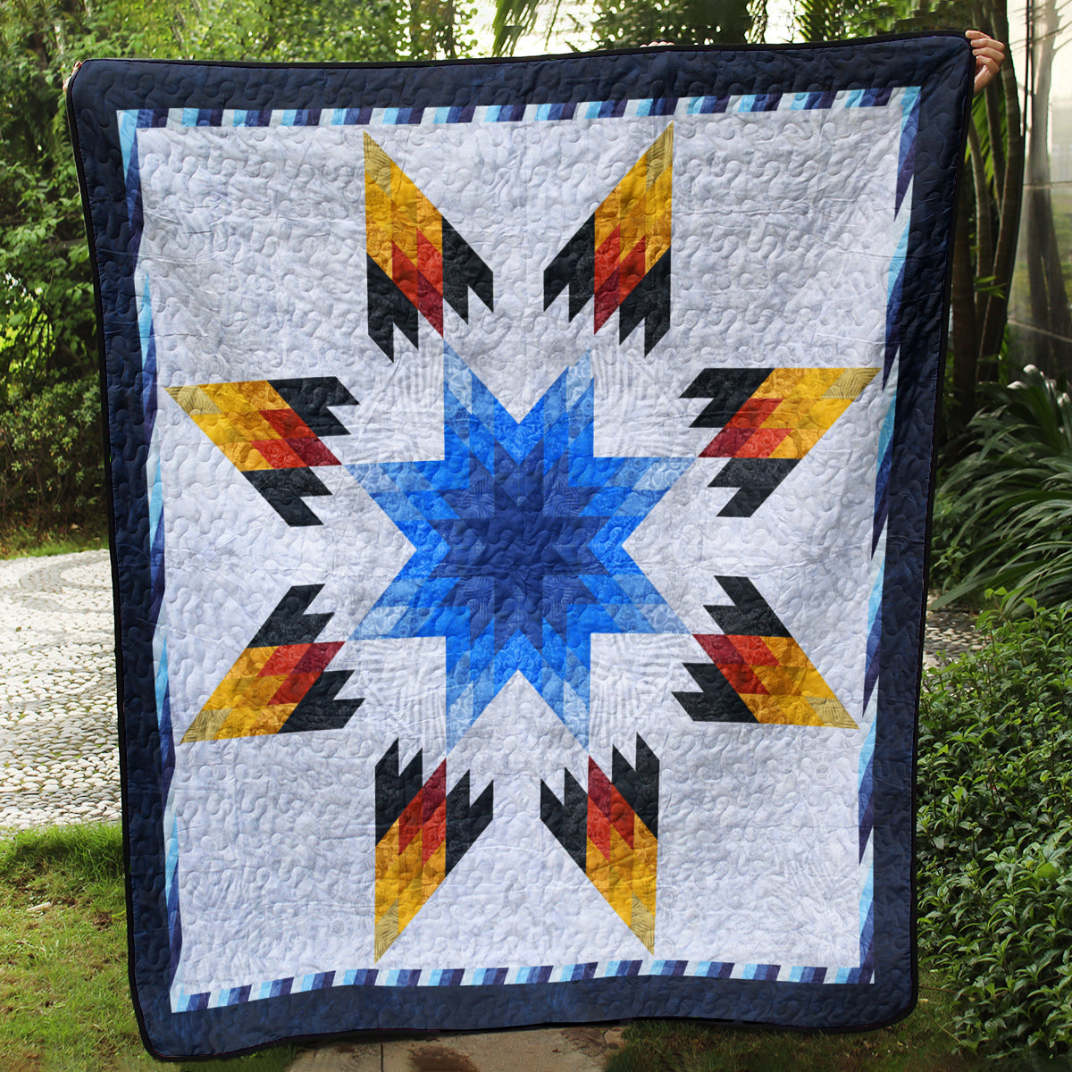 Floating Star Quilt Blanket MT260503A