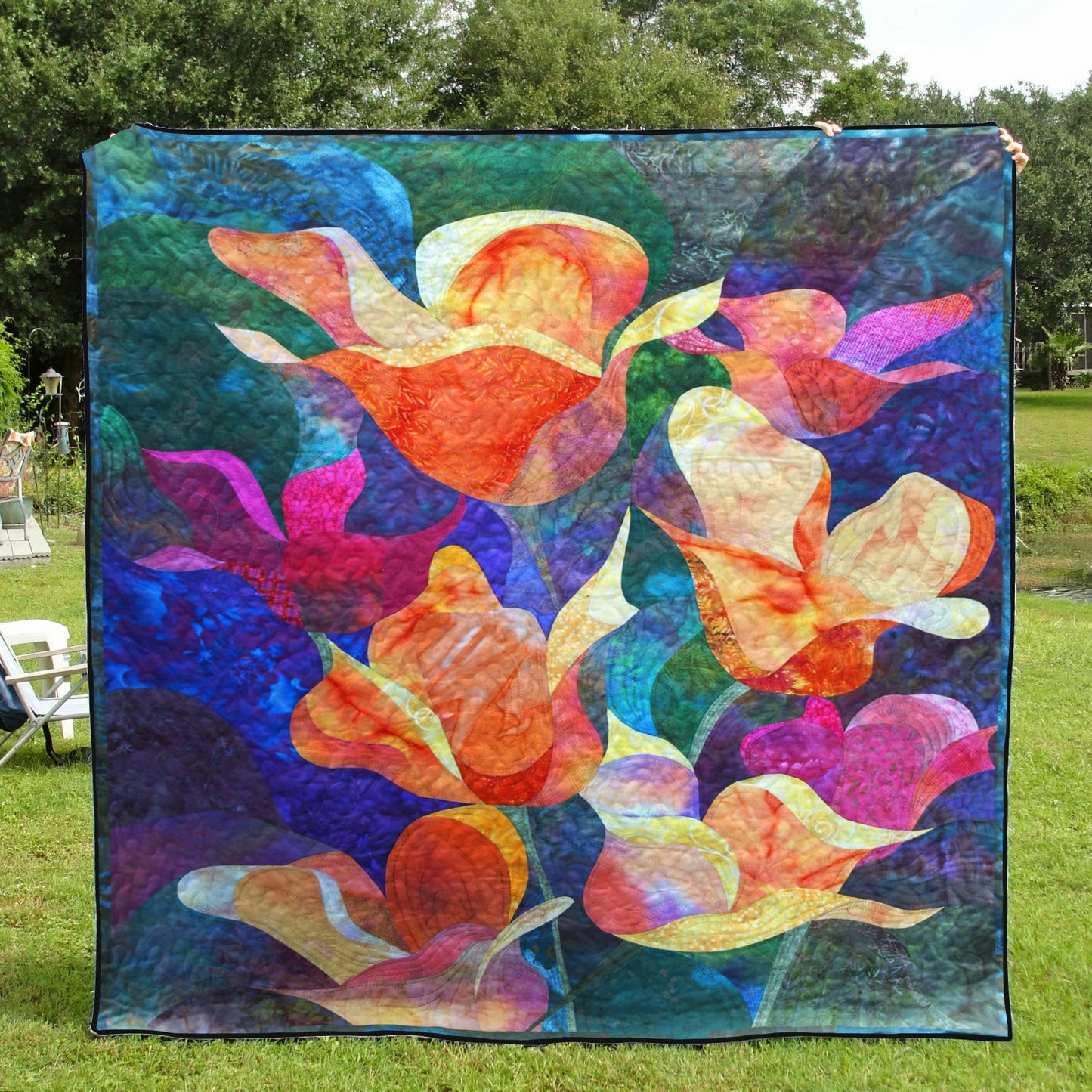 Floral CLA2910264Q Quilt Blanket