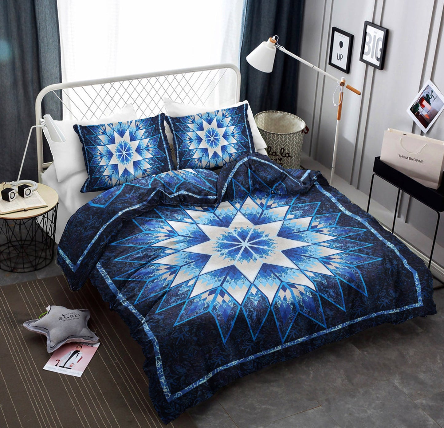 Floral Star blue Bedding Sets TN260125B