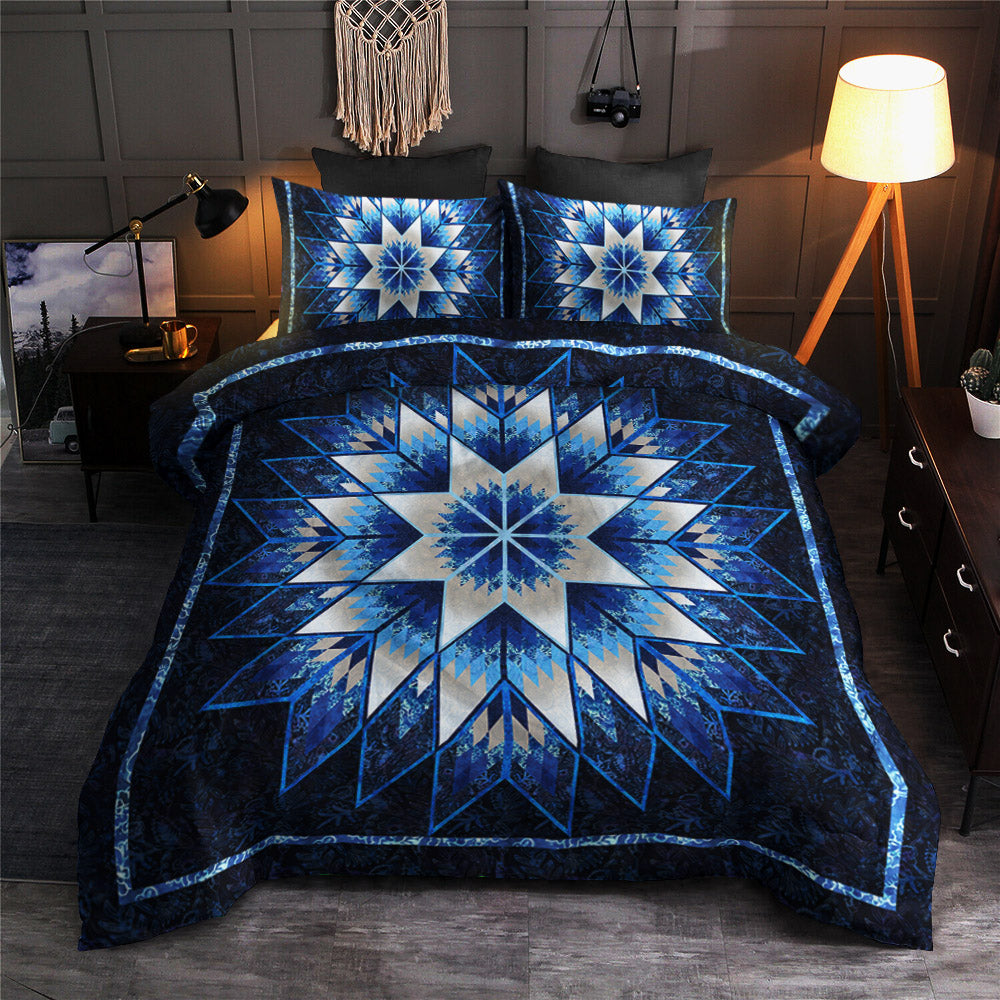 Floral Star blue Duvet Cover Bedding Sets TN260125B