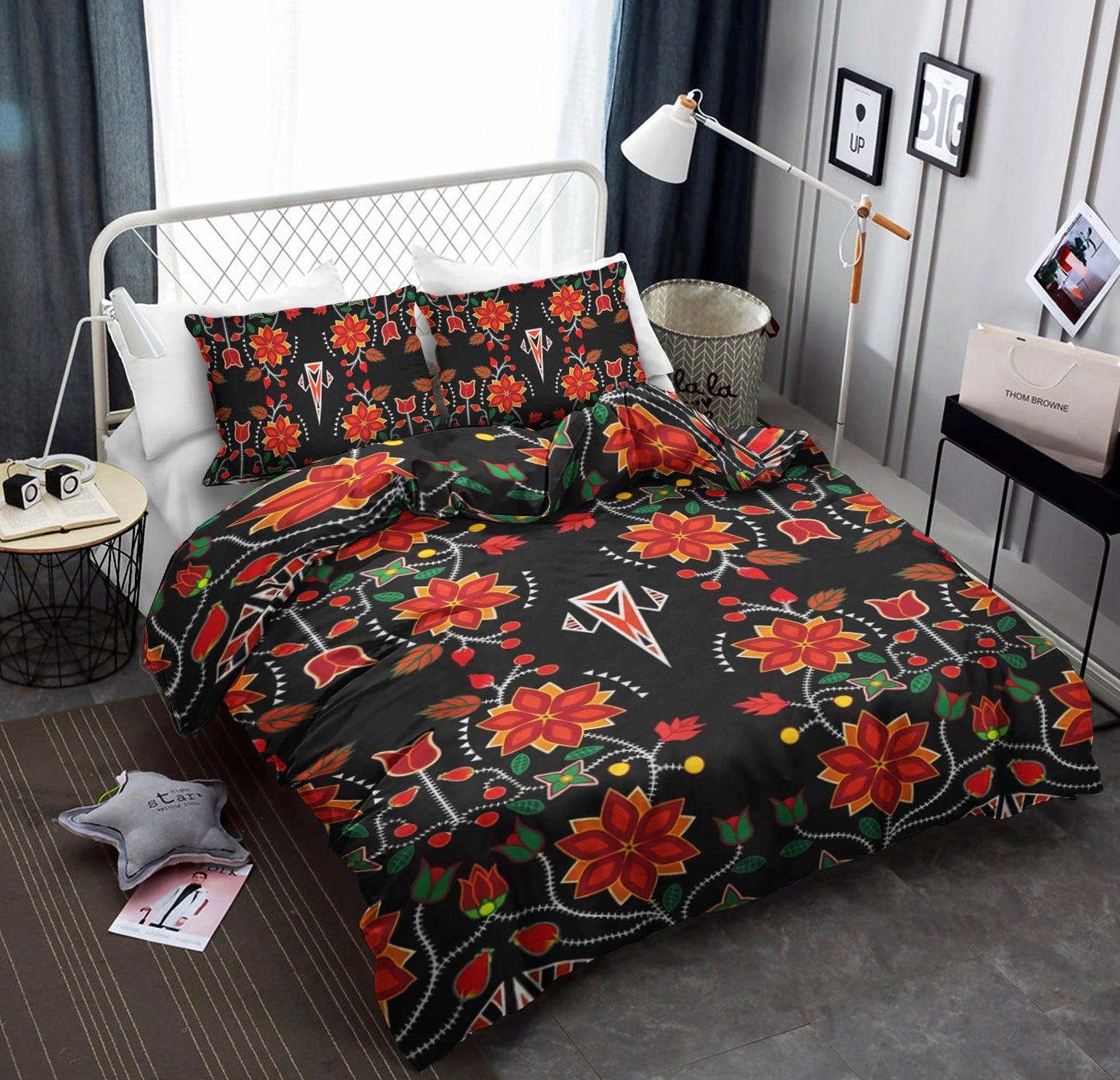 Floral Beadwork QN220831T Bedding Sets