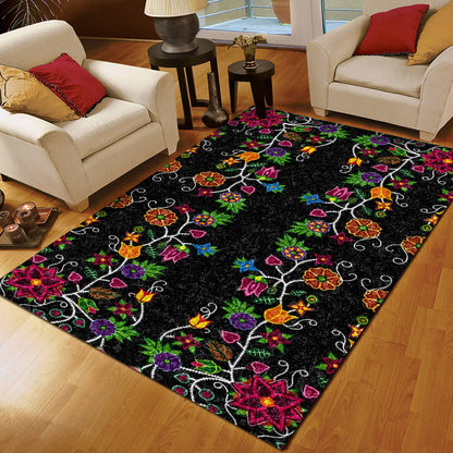 Floral Beadwork QN220833M Rug