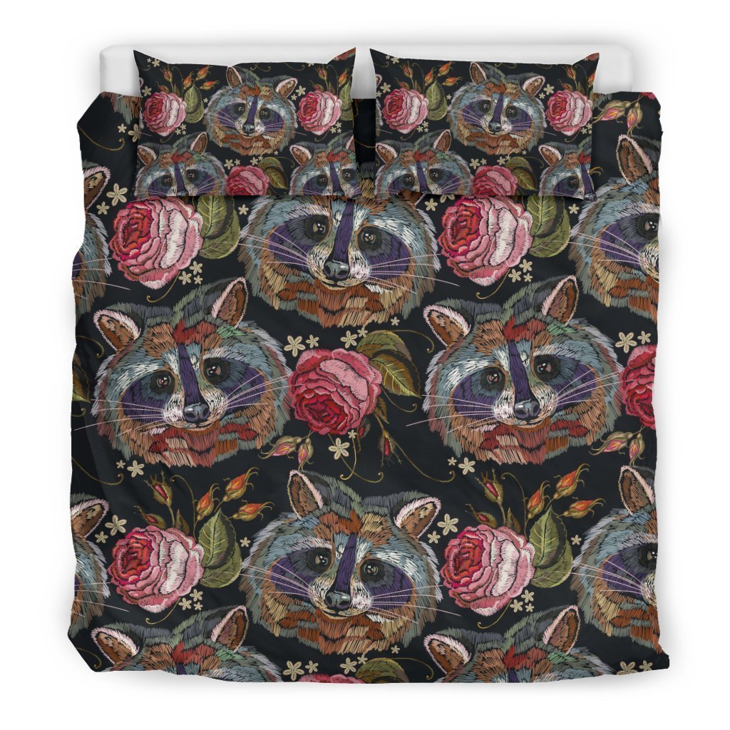 Floral Raccoon CLP1712185T Bedding Sets