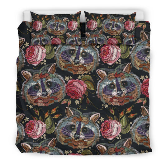Floral Raccoon CLP1712185T Bedding Sets