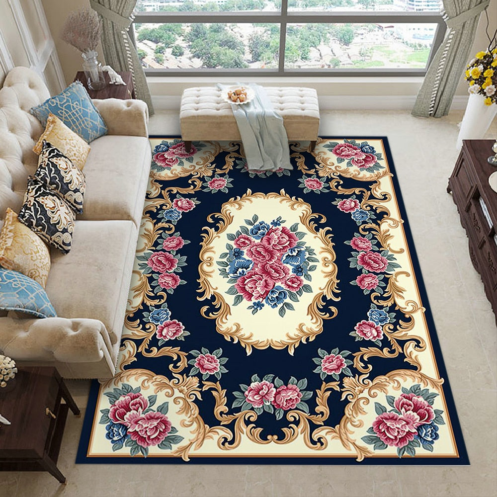 Floral Vintage Pattern CLT1610089A Rug