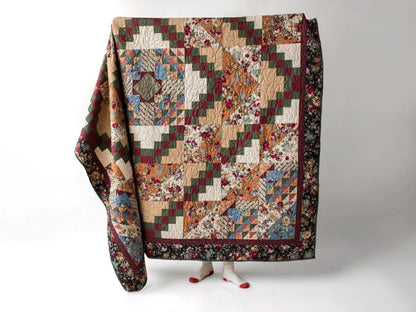 Flower Basket CLT2510196H Quilt Blanket