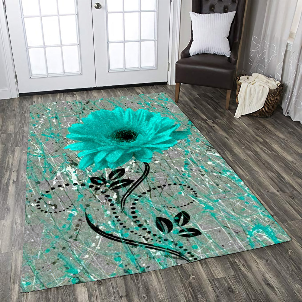 Flower Blue HN1210055R Rug