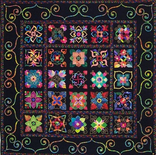 Flower CLA0710394Q Quilt Blanket