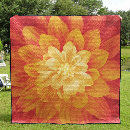 Flower CLA1410215Q Quilt Blanket