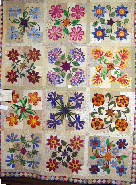 Flower CLA1710193Q Quilt Blanket