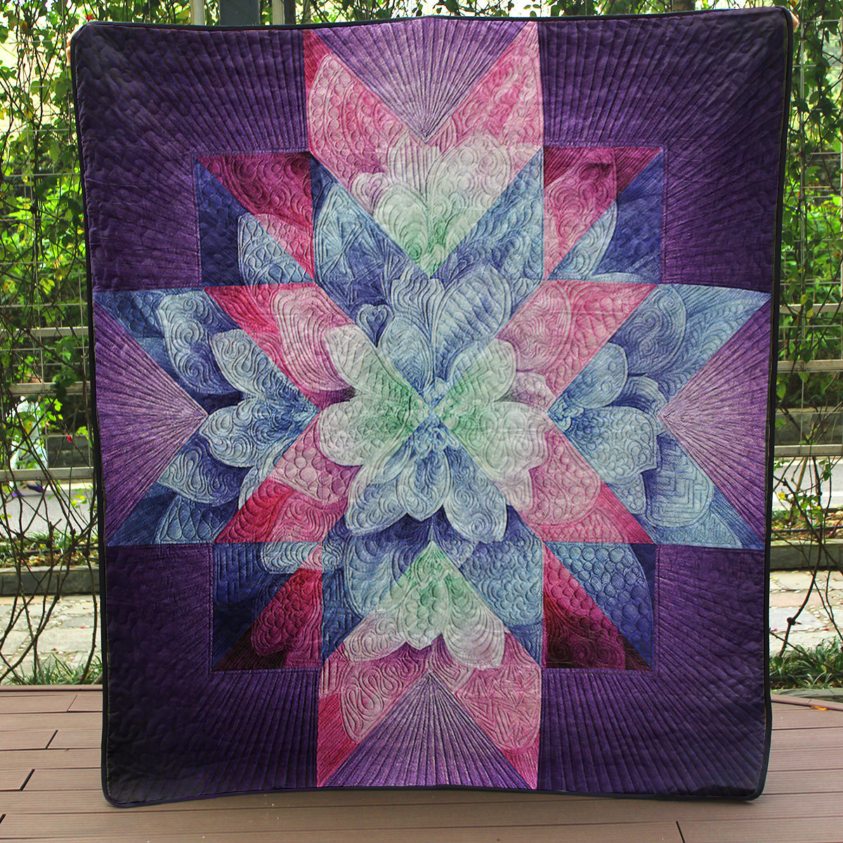 Flower CLM0910082 Quilt Blanket