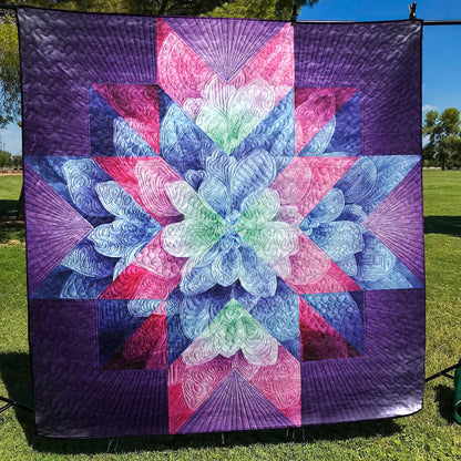 Flower CLM0910082 Quilt Blanket