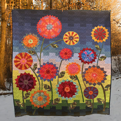 Flower CLM250625 Quilt Blanket