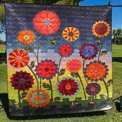 Flower CLM250625 Quilt Blanket