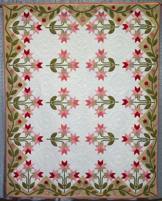 Flower Garden CLA1210174Q Quilt Blanket