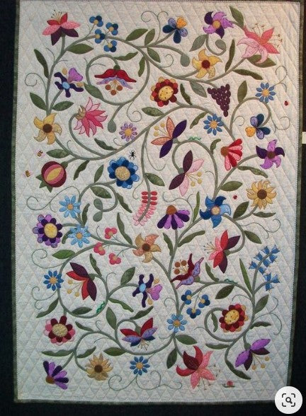 Flower Garden CLA1710235Q Quilt Blanket