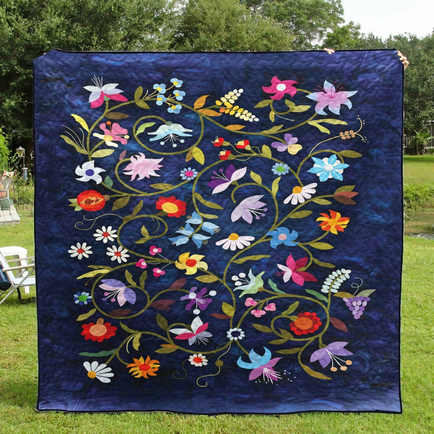 Flower Garden CLA1710243Q Quilt Blanket