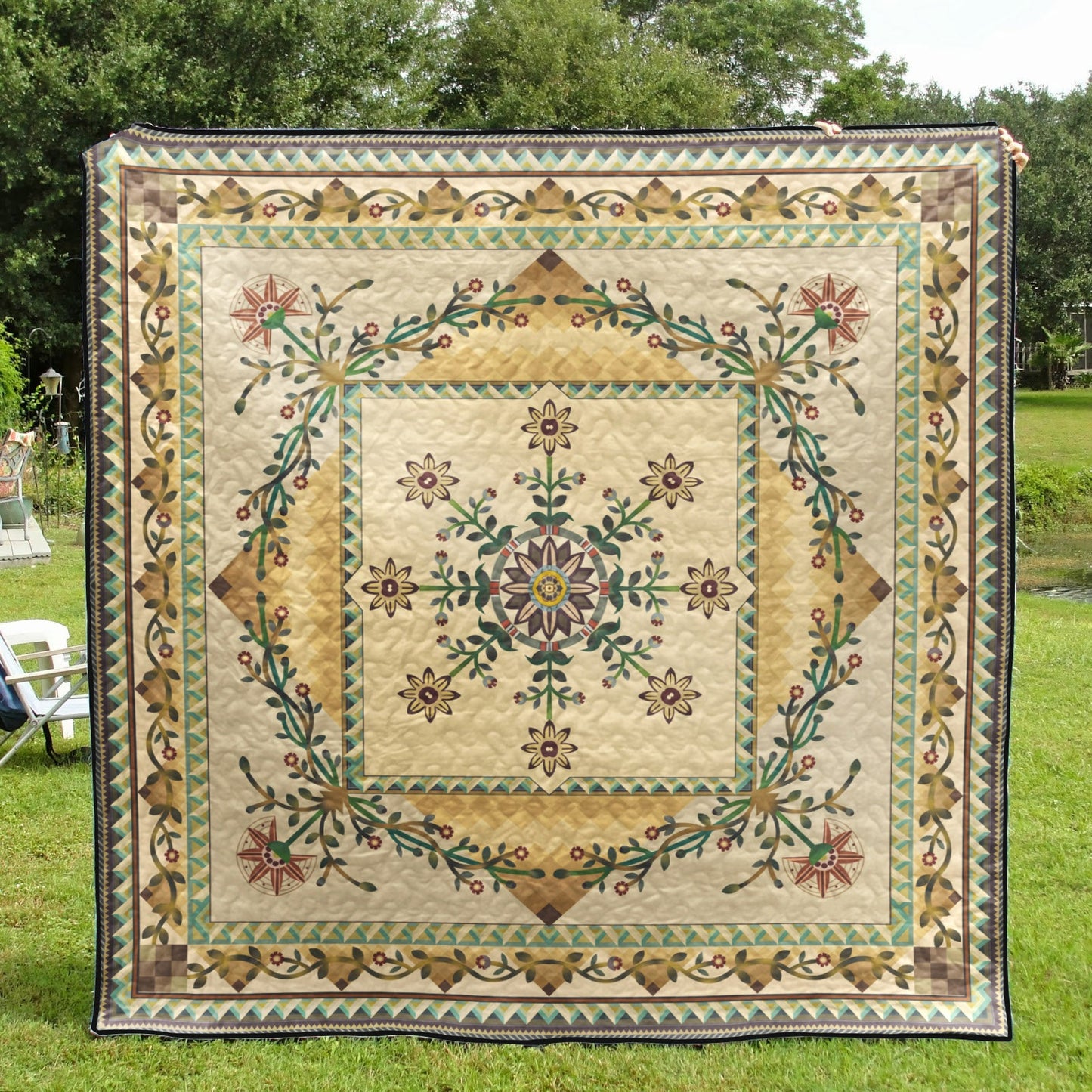 Flower Garden CLA1710249Q Quilt Blanket