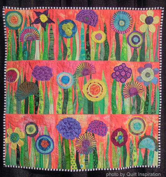 Flower Garden CLA2910274Q Quilt Blanket