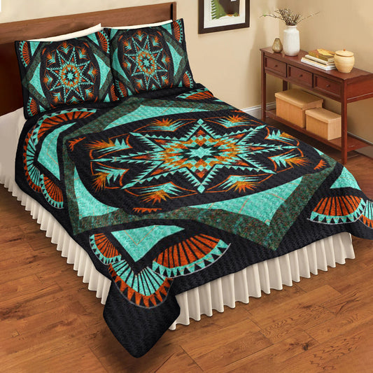 Flower Queen Star Quilt Bedding Set TN250507D