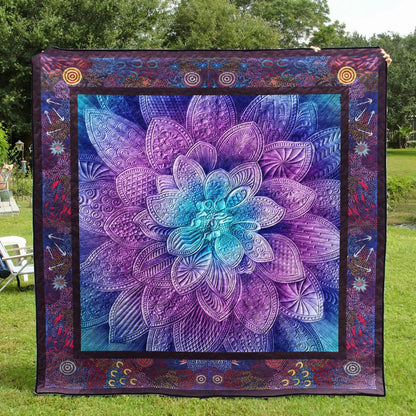 Flower Quilt Blanket HN161002T