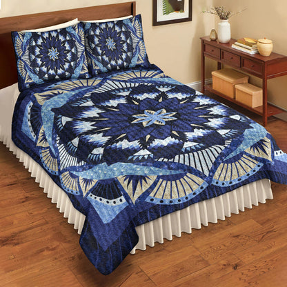 Flower Star Quilt Bedding Set TN230516D