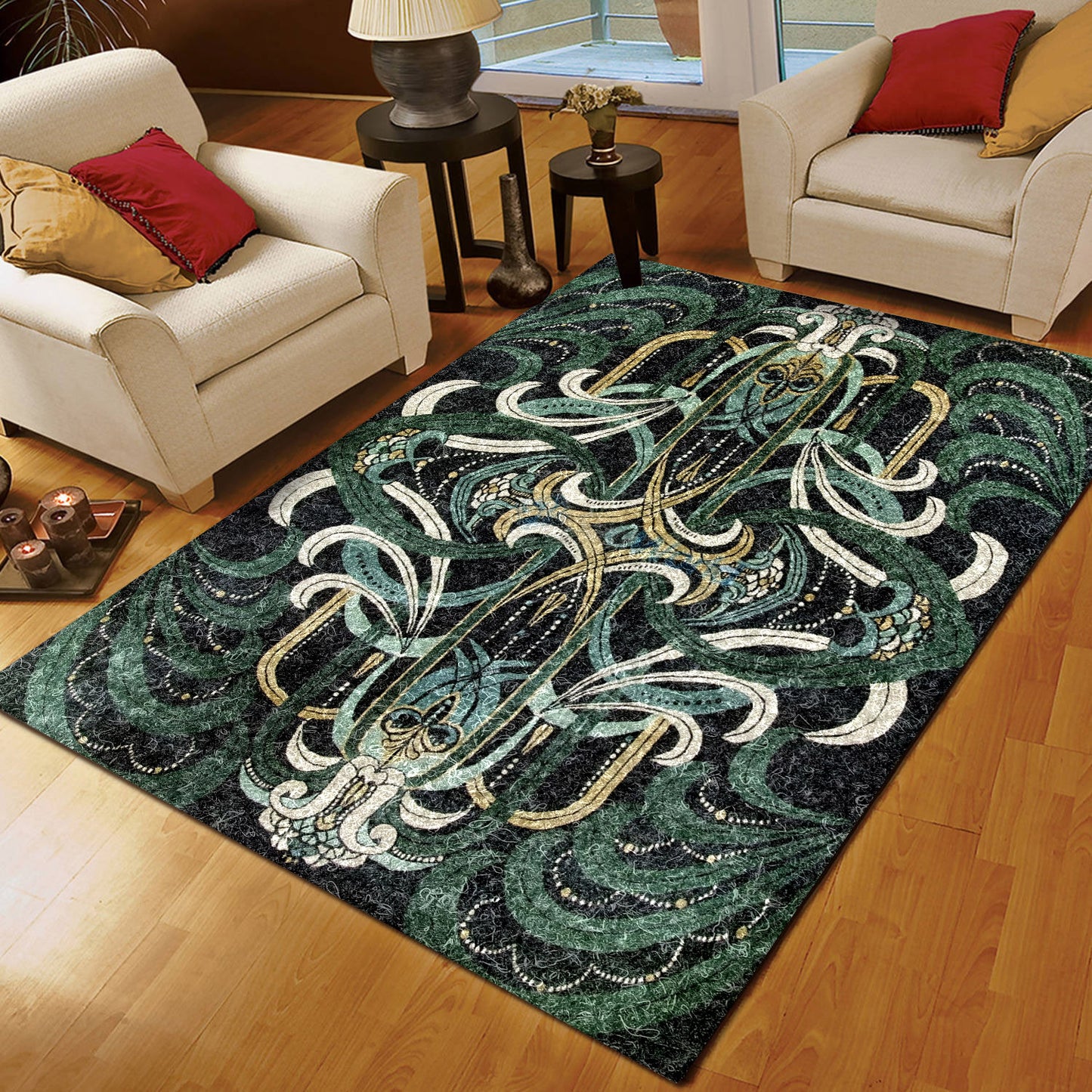 Flower CLA0110087R Rug