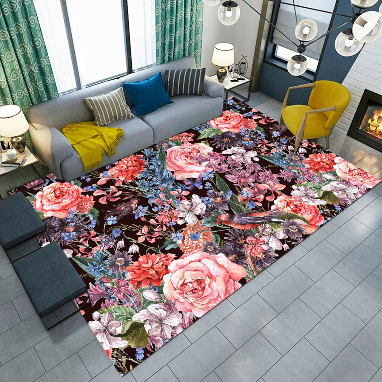 Flower CLA2409149R Rug