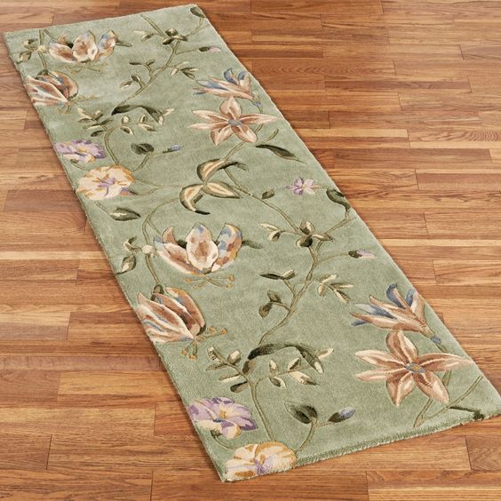 Flower CLP0810044R Runner Rug