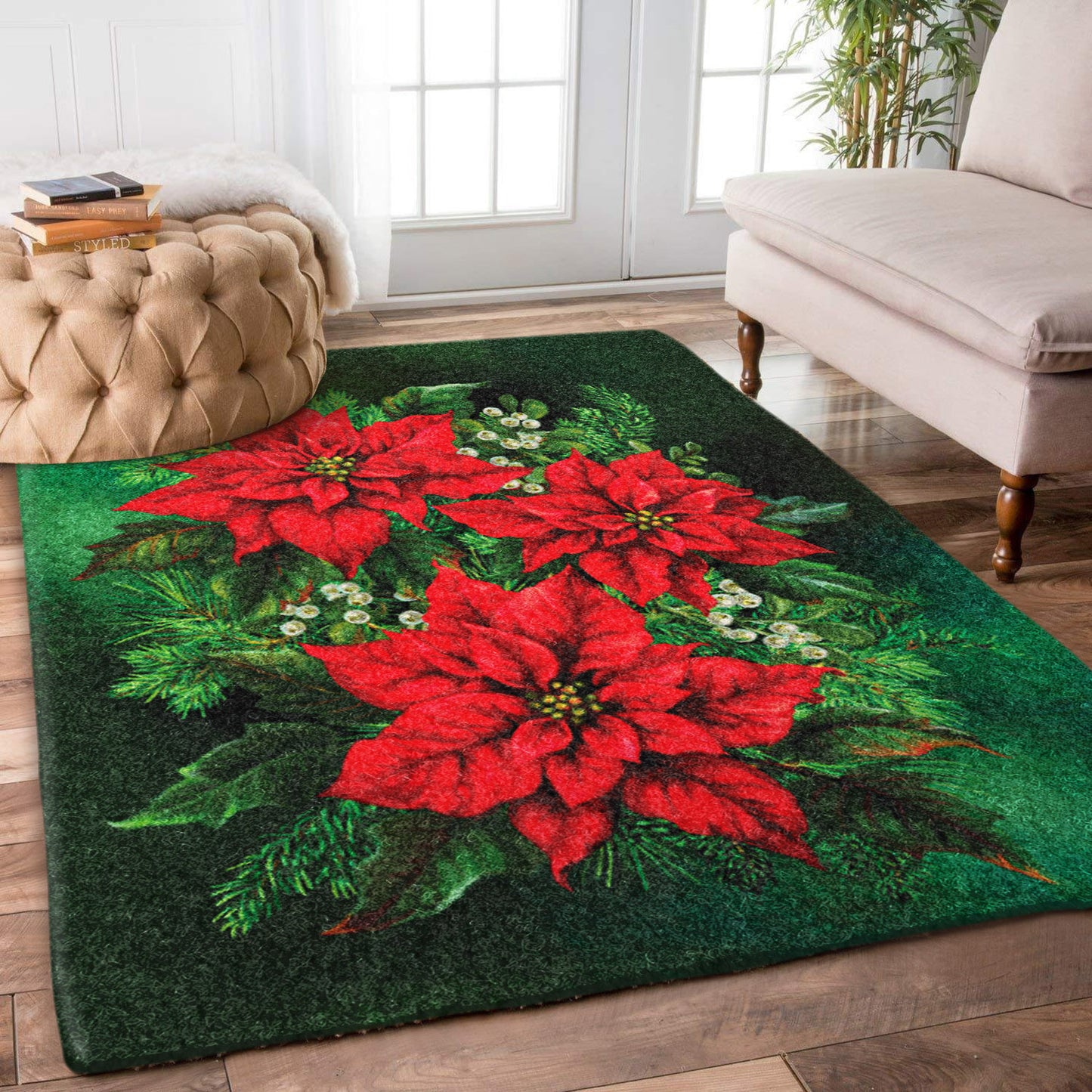 Flower Christmas NP2410089R Rug