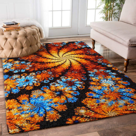 Flower Colorful HN0310109R Rug