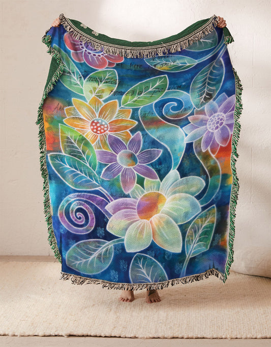 Flower DV2310151S Throw Blankets For Sofa