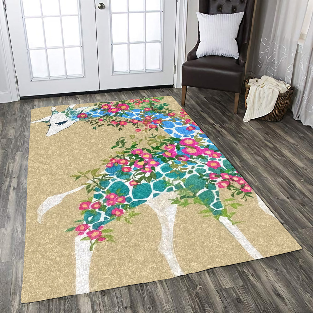 Flower Giraffe TN220836M Rug
