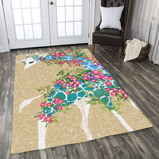 Flower Giraffe TN220836M Rug
