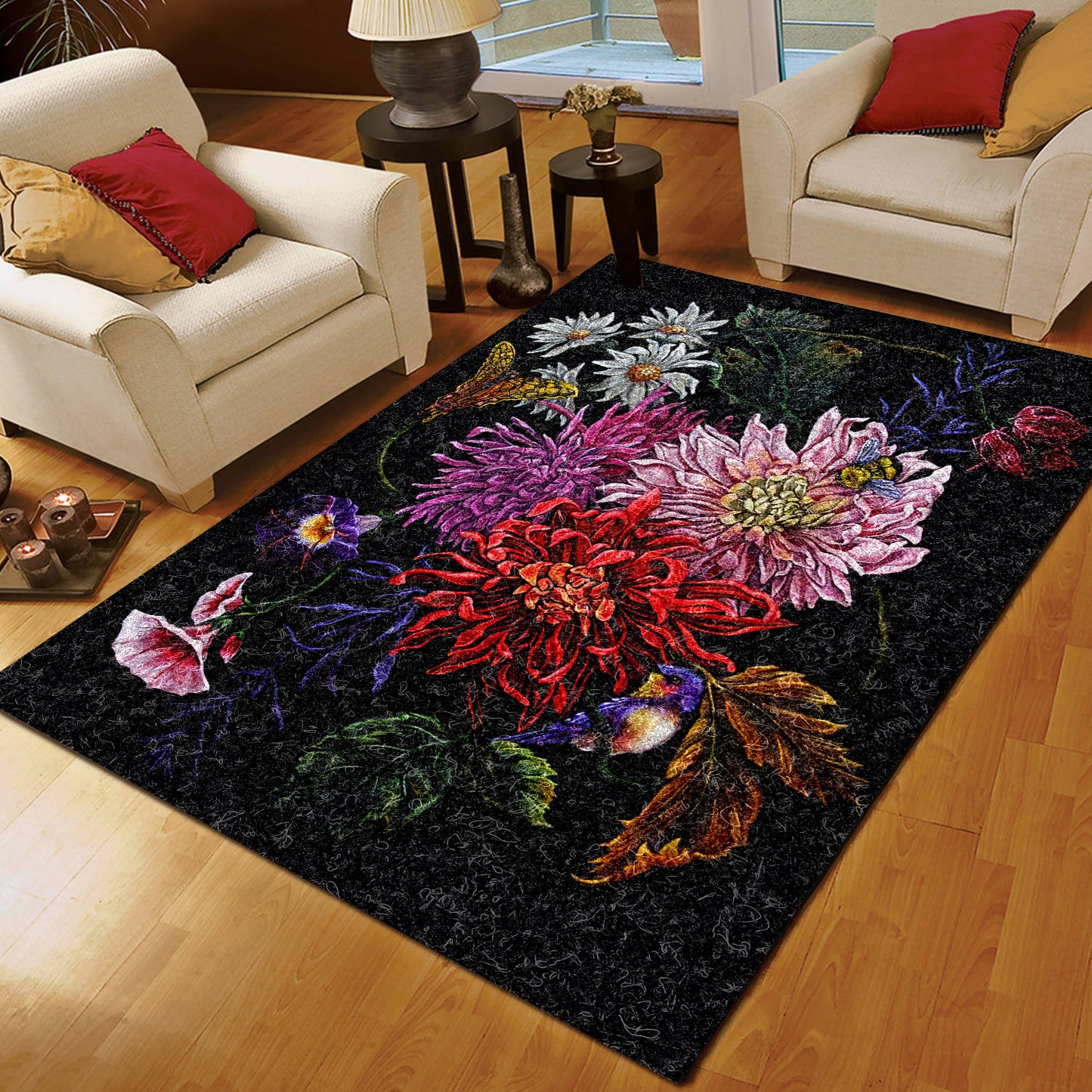 Flower HN0509087R Rug