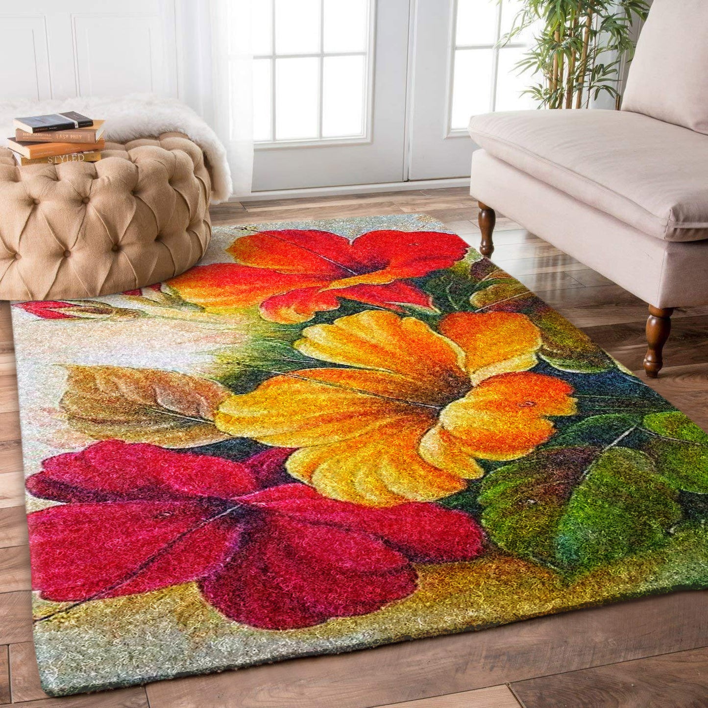 Flower HN2009098R Rug