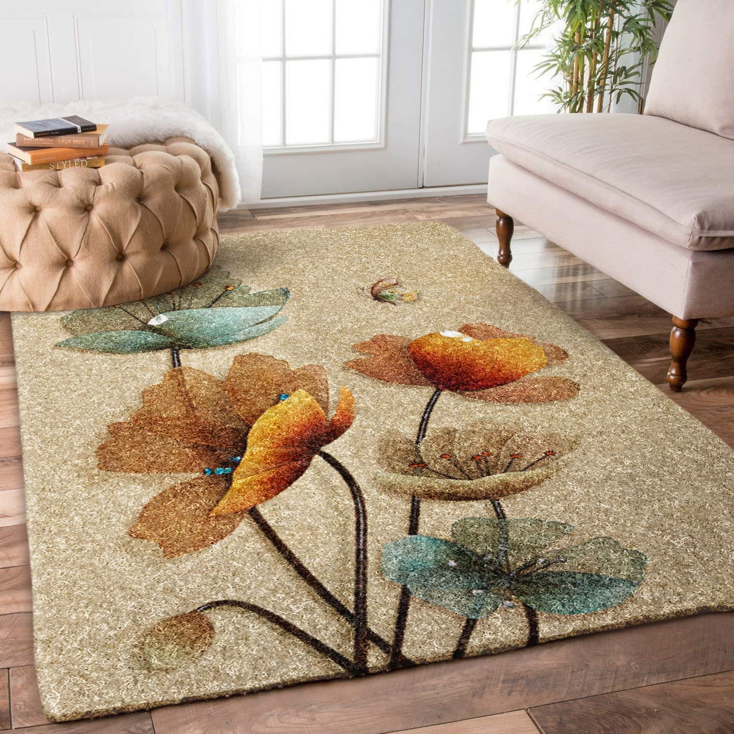 Flower HN2809079R Rug