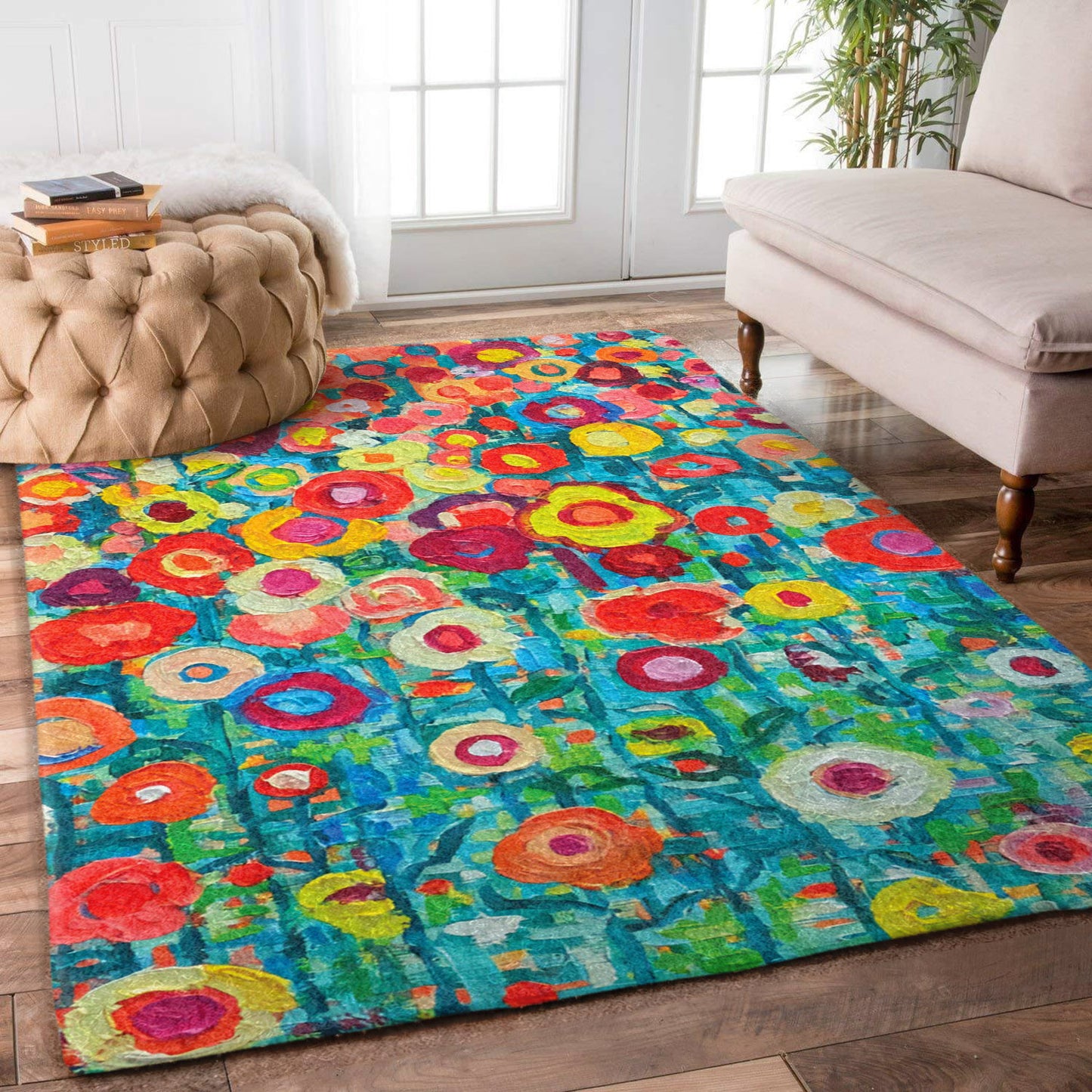 Flower HT0510072M Rug