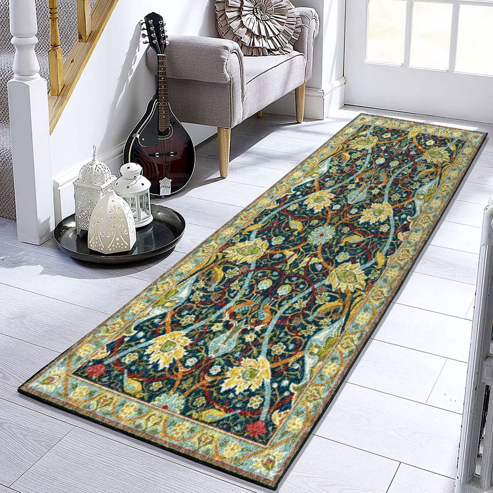 Flower NT190927R Runner Rug