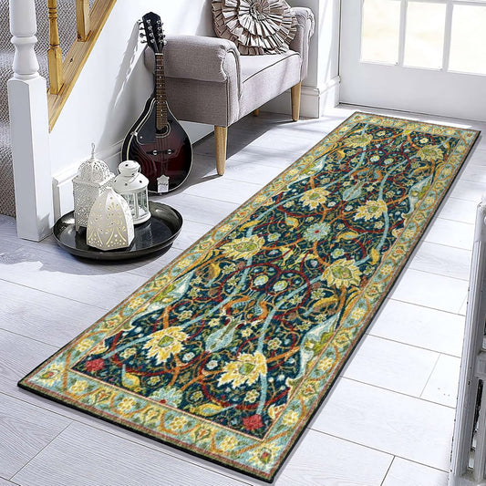 Flower NT190927R Runner Rug