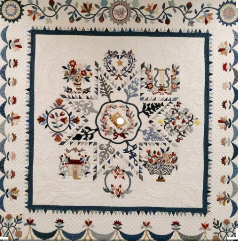 Flowers CLA1710343Q Quilt Blanket