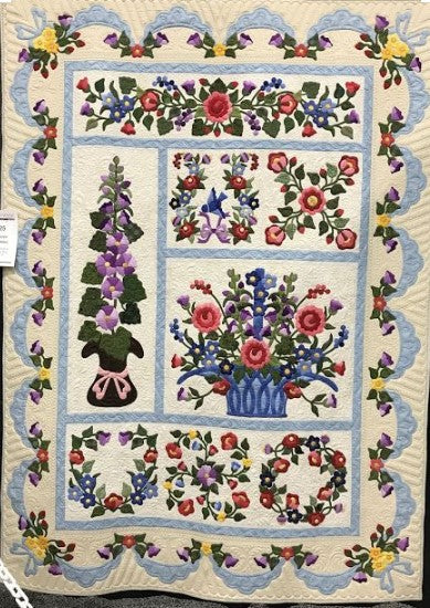 Flowers CLA1710349Q Quilt Blanket