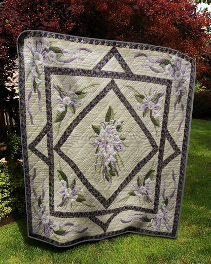 Flowers TD19110363 Quilt Blanket