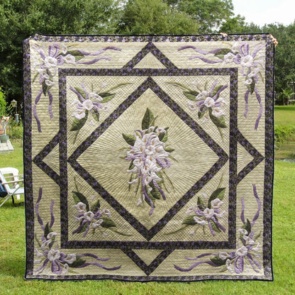 Flowers TD19110363 Quilt Blanket