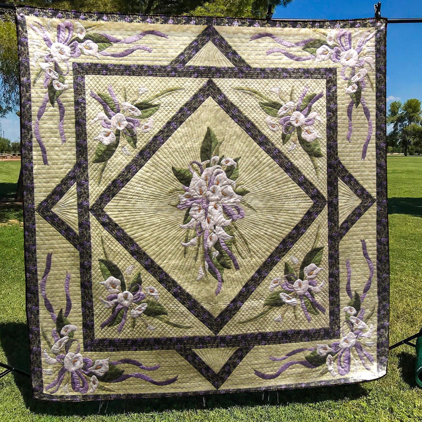 Flowers TD19110363 Quilt Blanket