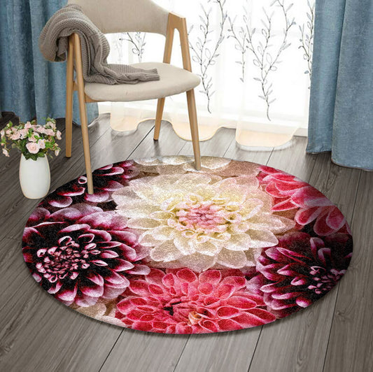 Flowers VD1610122RR Round Area Rug